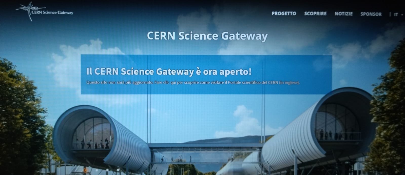 Science Gateway CERN Ginevra