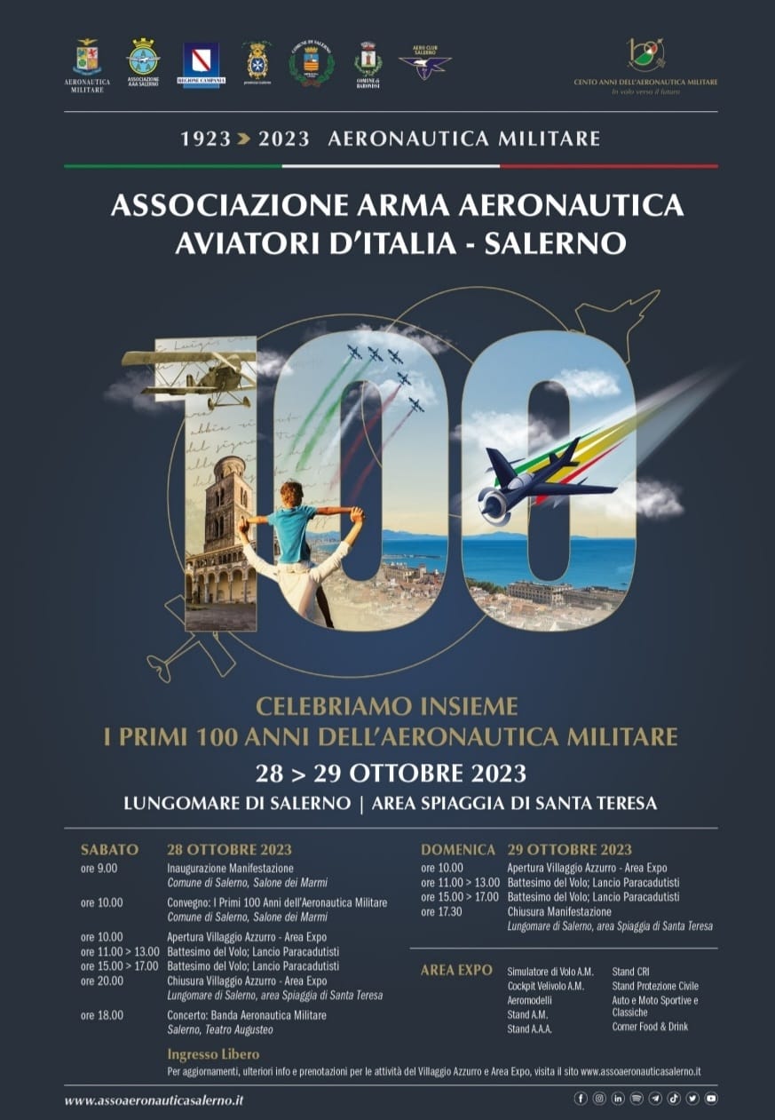 Cento Anni dell’Aeronautica Militare