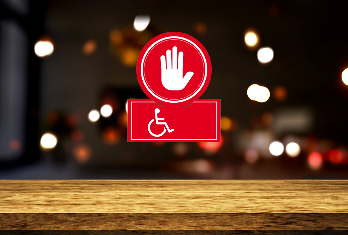 il 75% degli esercizi commerciali non è attrezzato per i disabili